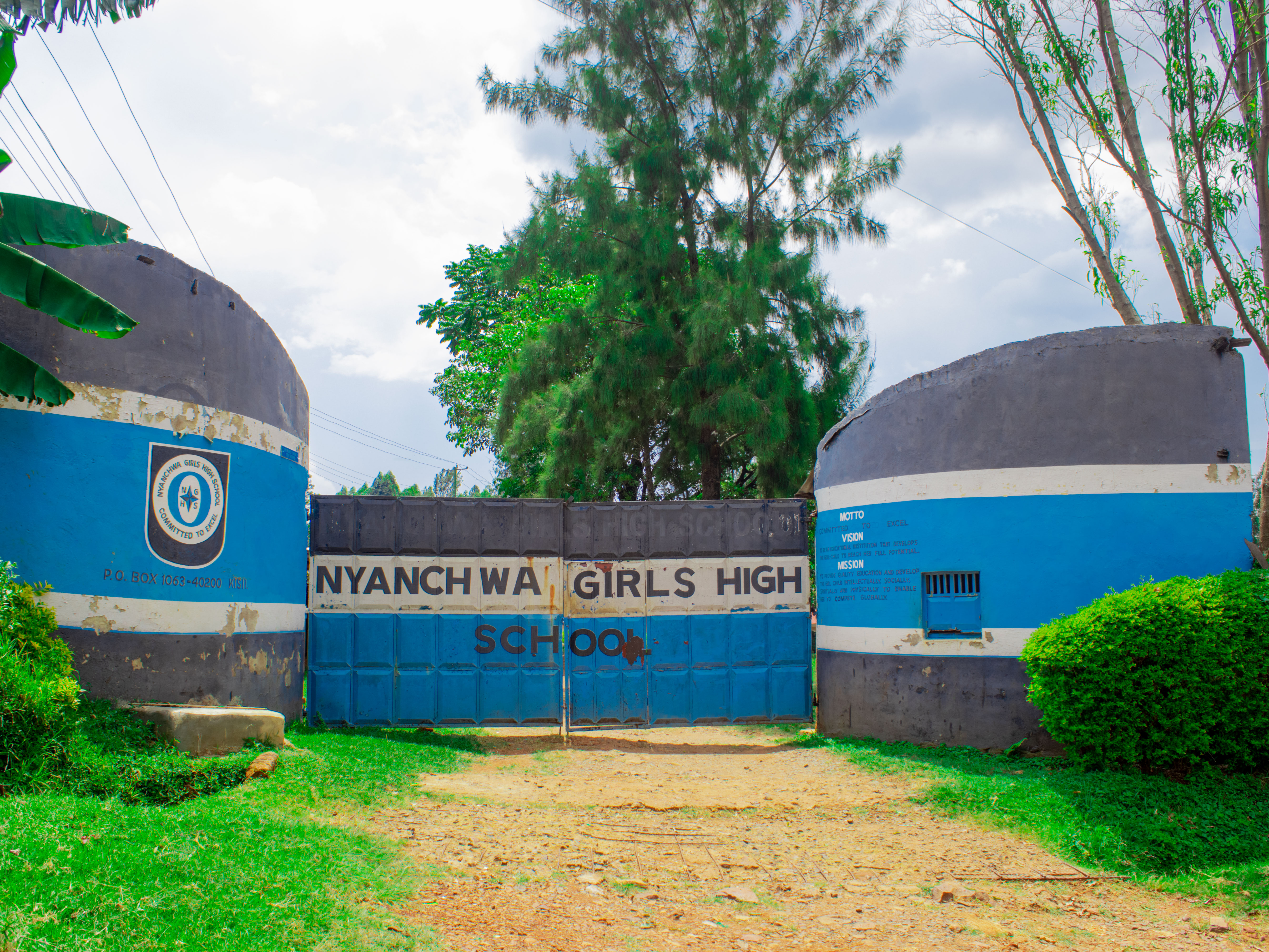 Students at Nyanchwa Girls High School