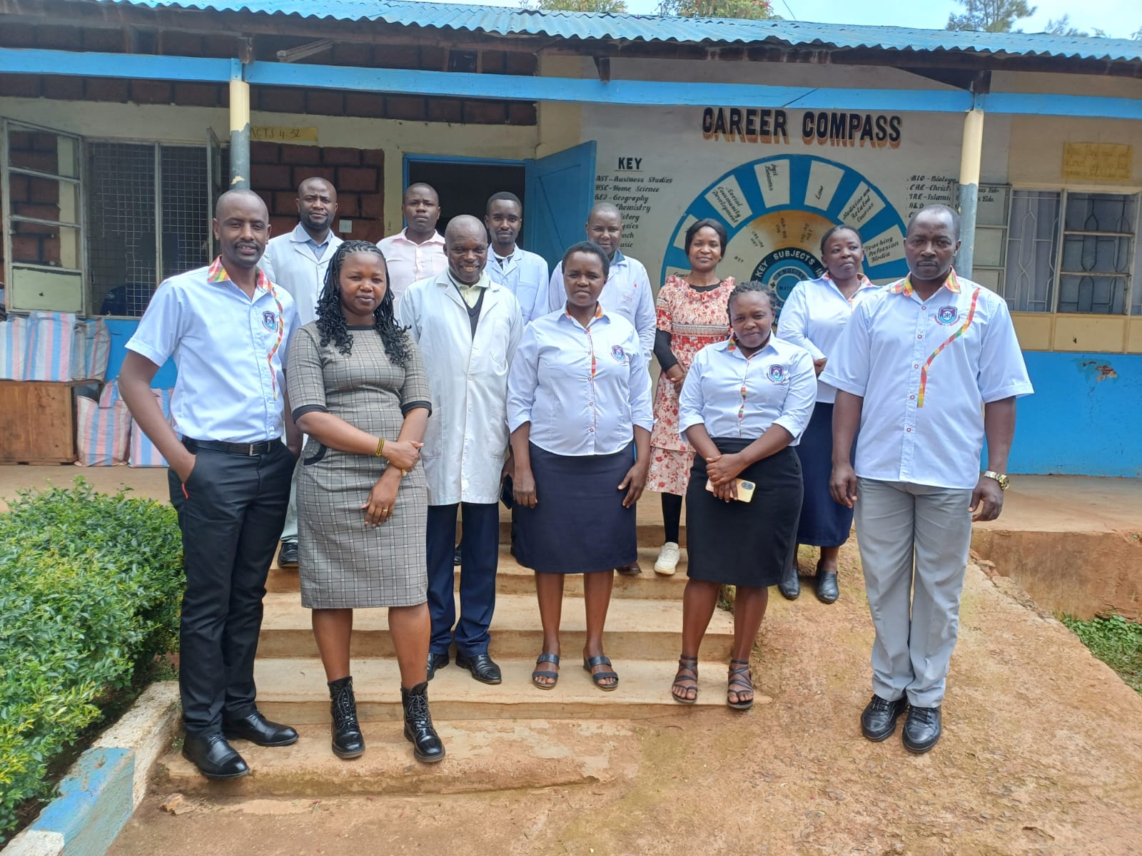 Teachers collaborating